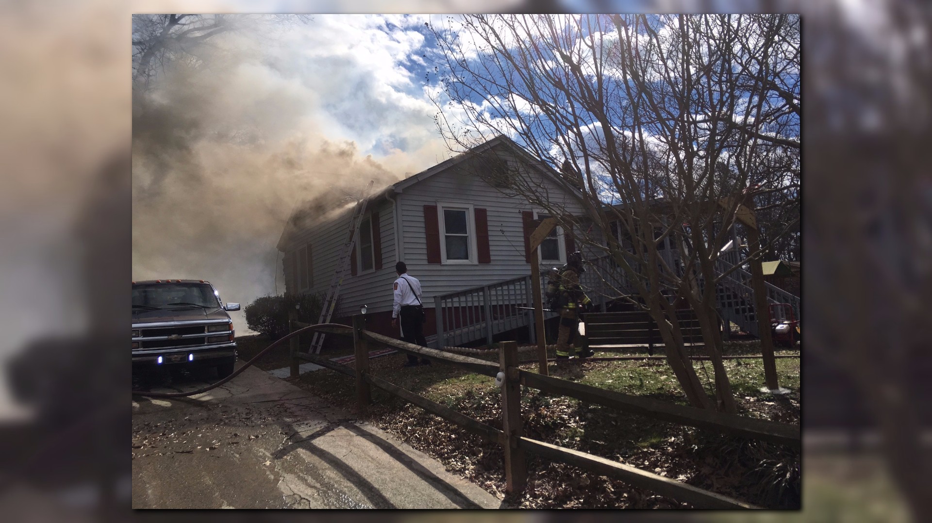 Gastonia FD battles structure fire
